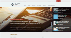 Desktop Screenshot of globalriskinstitute.org